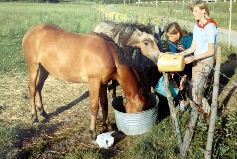 Matilda & Mynta Birgitta och Anita Foto Birgitta Karlquist 